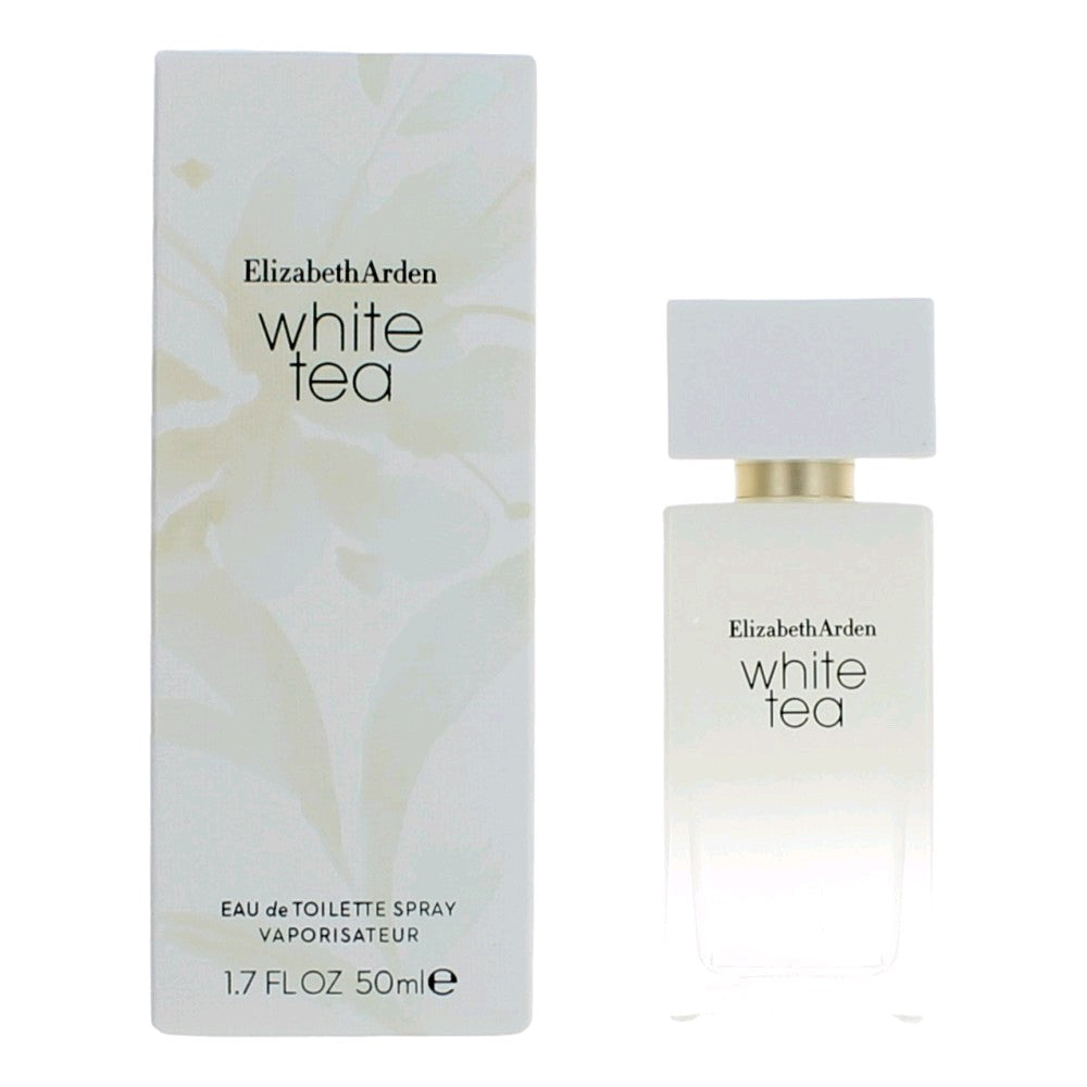 Bottle of White Tea by Elizabeth Arden, 1.7 oz Eau De Toilette Spray for Women
